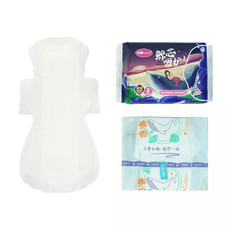 Absorvente absorvente higiênico confortável para mulheres