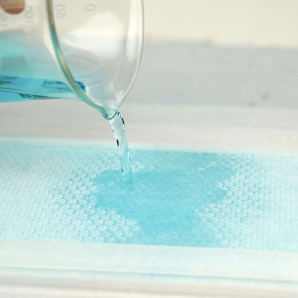 Material de fralda de bebê