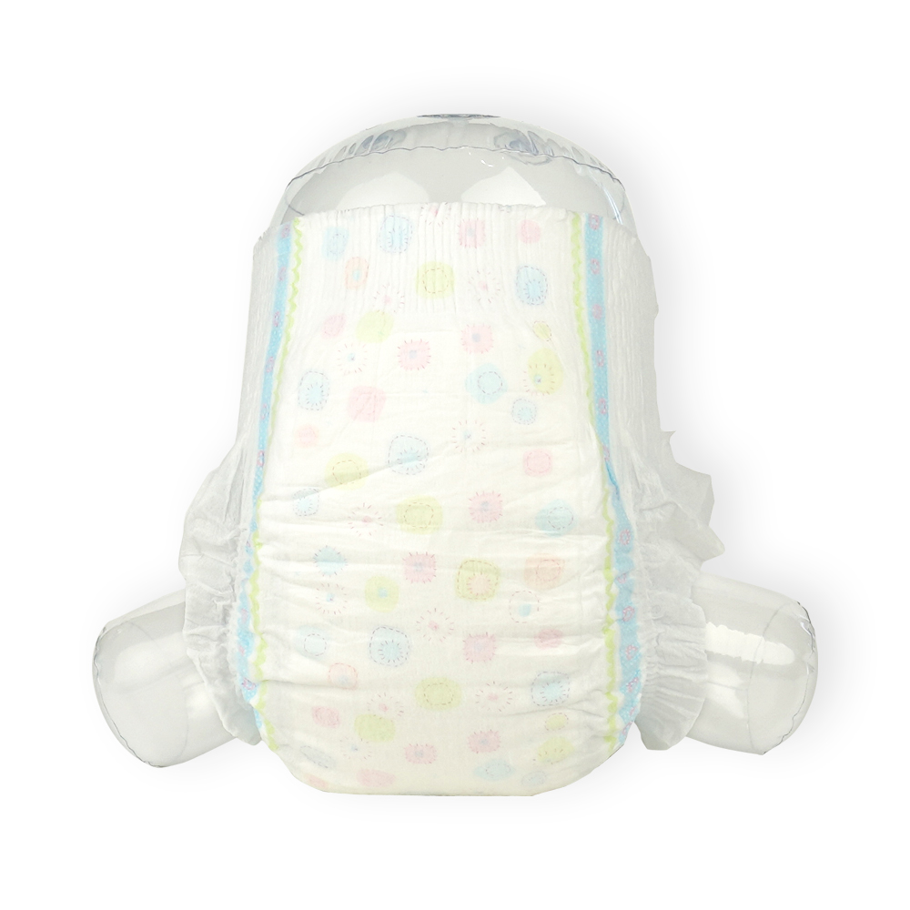 Fralda de fralda descartável por atacado para recém-nascido não tecido confortável