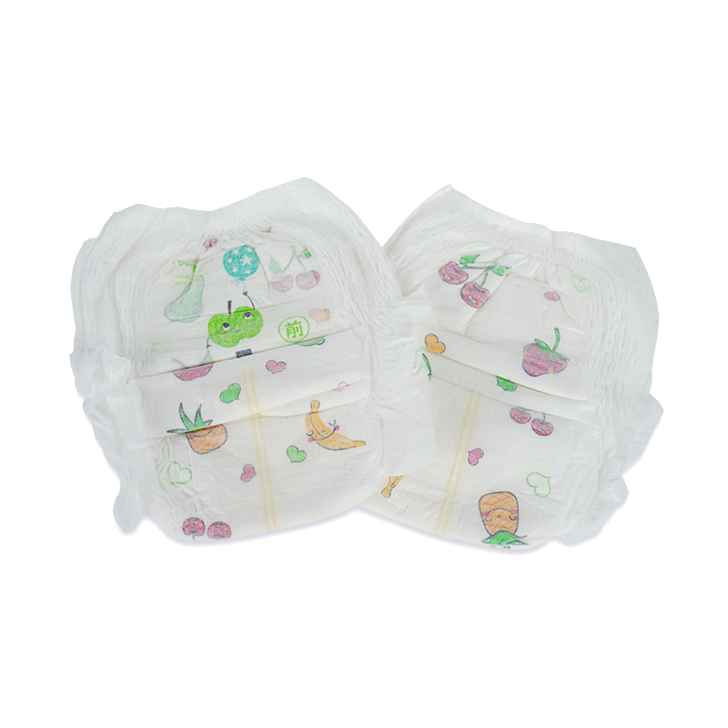Calças coloridas para bebês com fraldas pull-ups para manter seco para meninas
