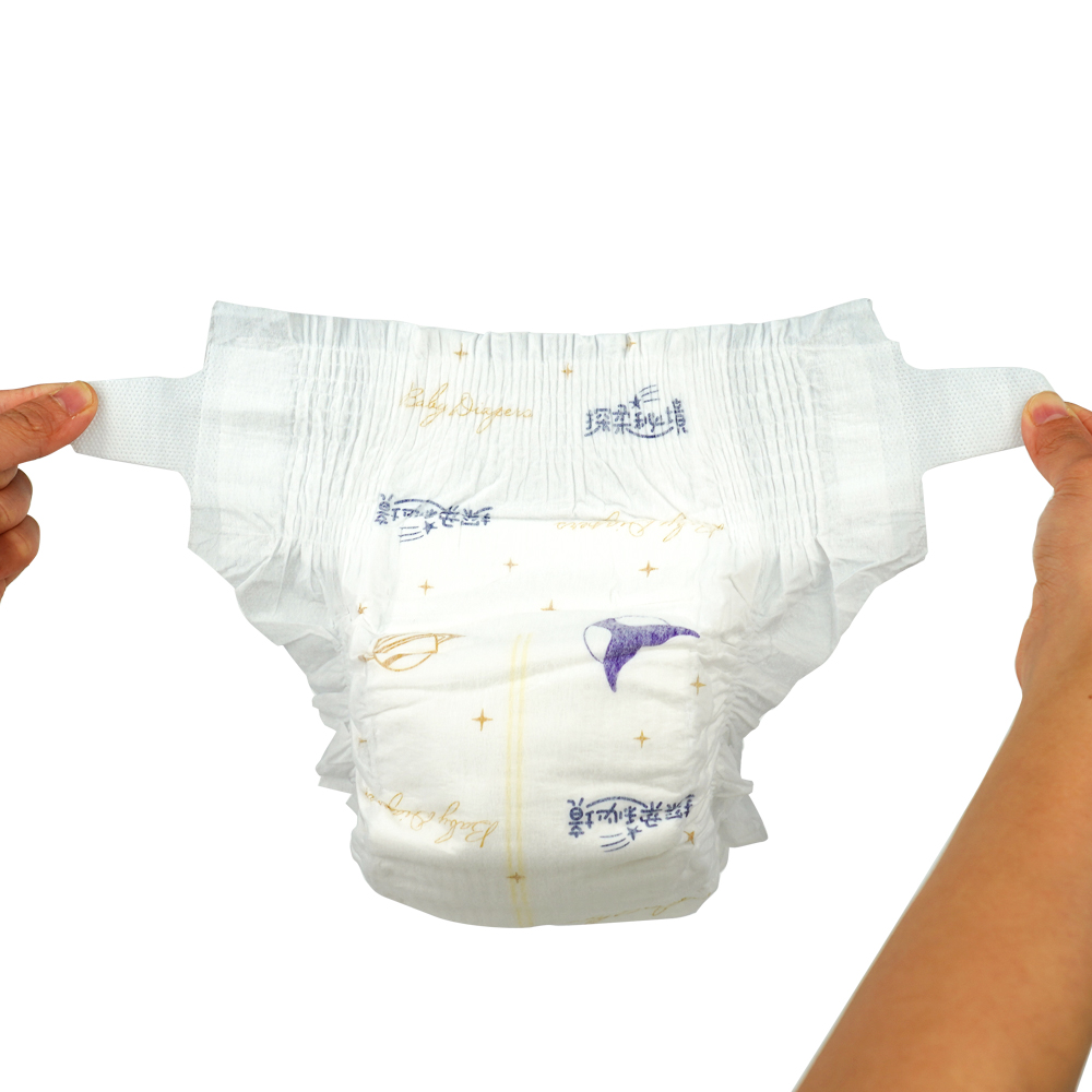 Fraldas de bebê Tianjiao descartáveis ​​OEM ODM personalizada respirável sonolenta fralda de absorção suave