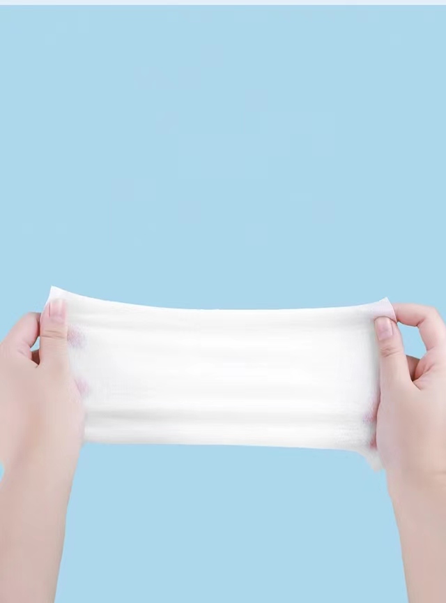 Lenço umedecido de algodão certificado para bebês para limpeza