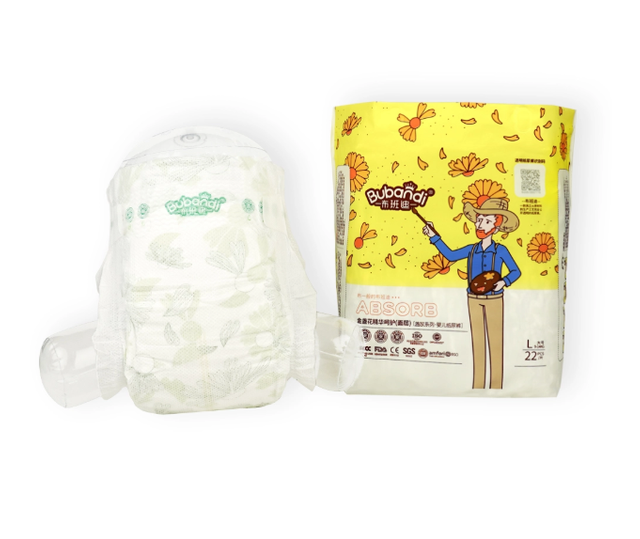 Fabricante de marca própria de fraldas orgânicas para bebês