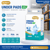 ODM ODM Cuidados adultos adultos adultos descartáveis ​​sob almofadas de enfermagem Pads incontinência