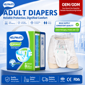 Alto tamanho respirável em todos os tamanhos de fraldas adultas geriátricas para incontinência
